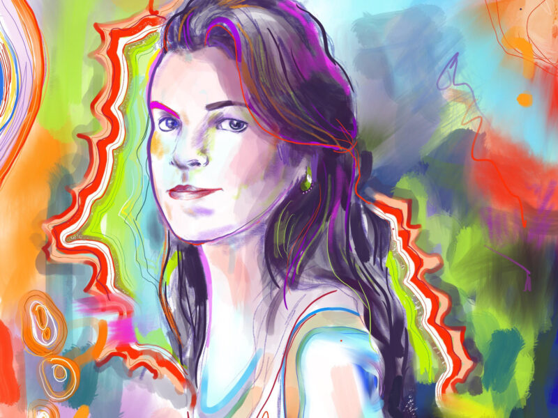 Madeleine Hay Self Portrait