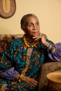 Dr. Renee Campbell seated