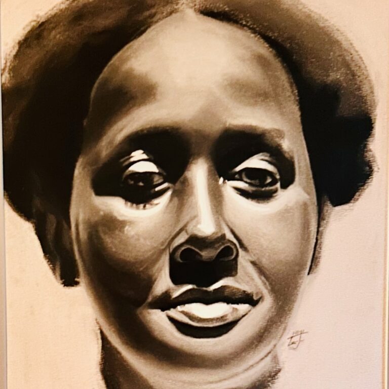 Artist rendering of Mrs. Ada Doss Campbell